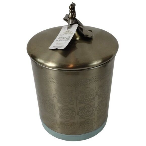 Thirstystone Patina Vie Distressed Etched Kitchen Canister - Picture 5 of 9